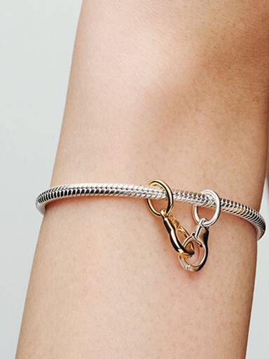 FINAL SALE - Openable & Splittable Handcuffs Dangle Charm