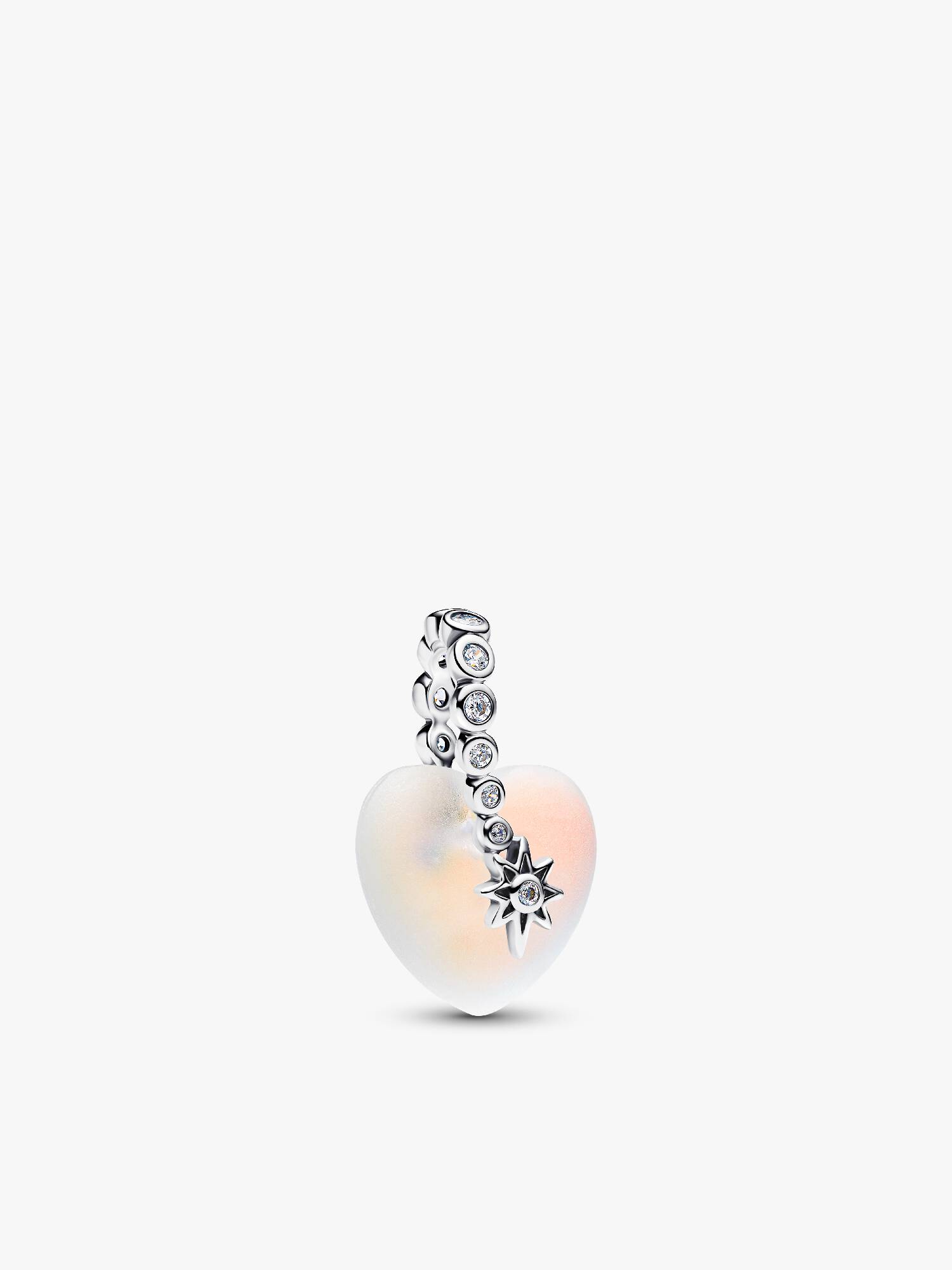 Shooting Star & Heart Dangle Charm