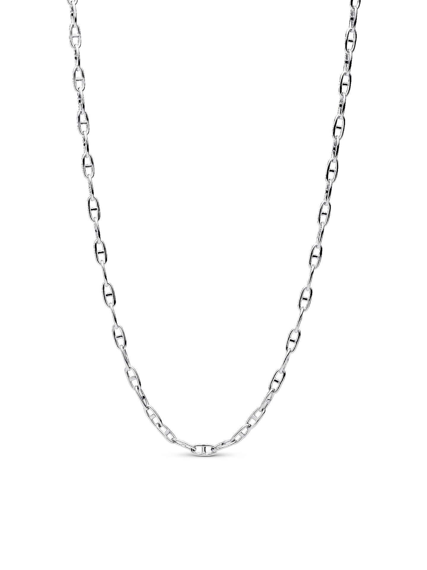 Женские украшения Pandora Anchor Chain Necklace, цвет: Серебро — фото 1