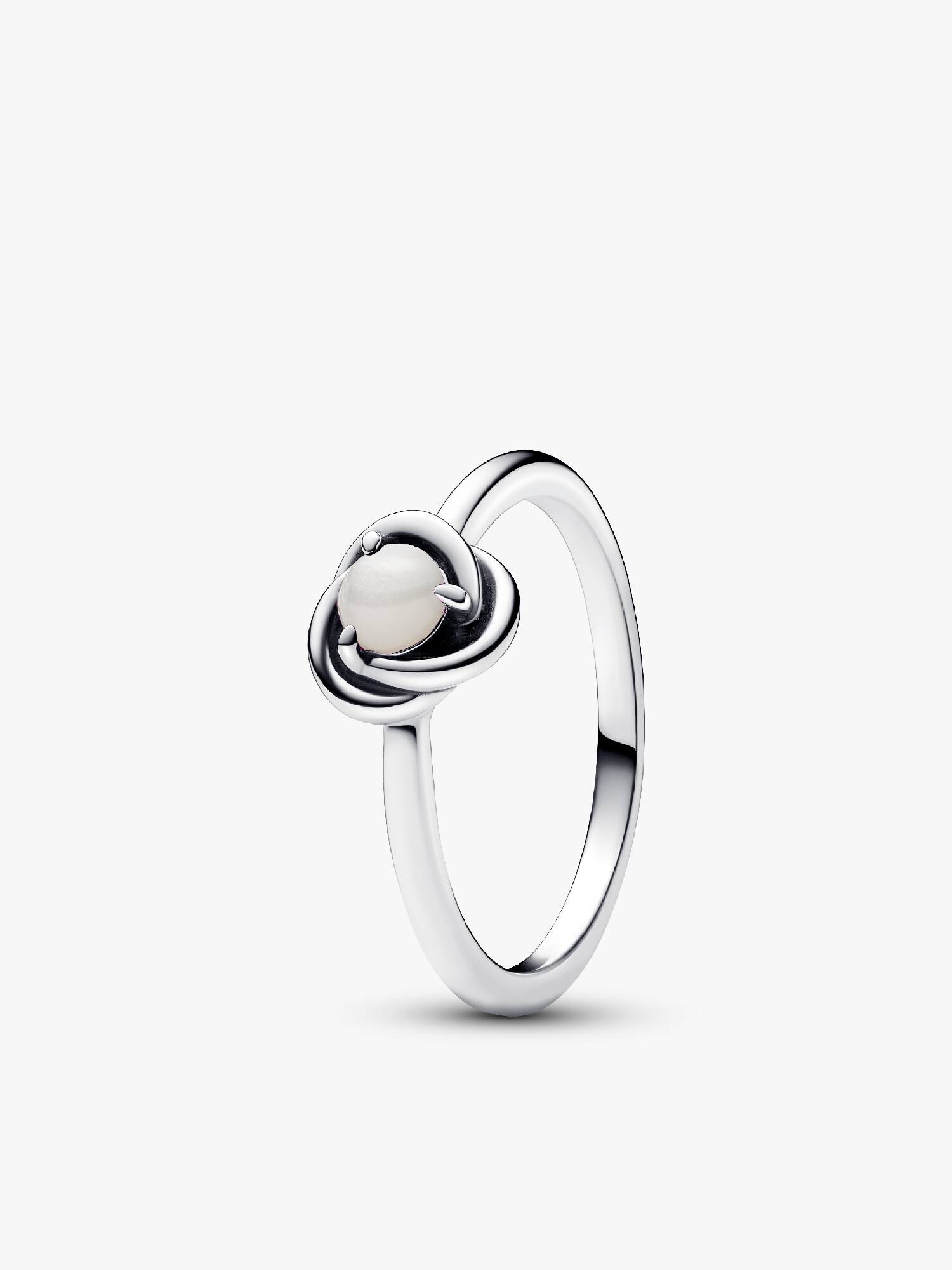 June Birthstone Eternity Circle Ring