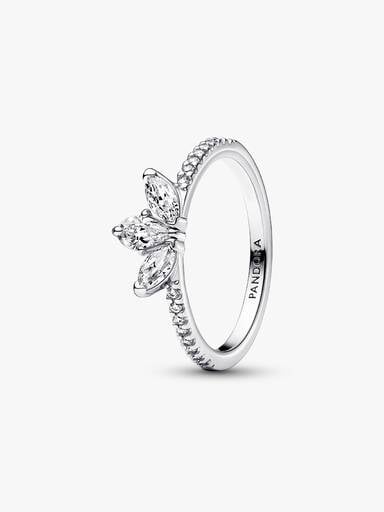 Sparkling Herbarium Cluster Ring
