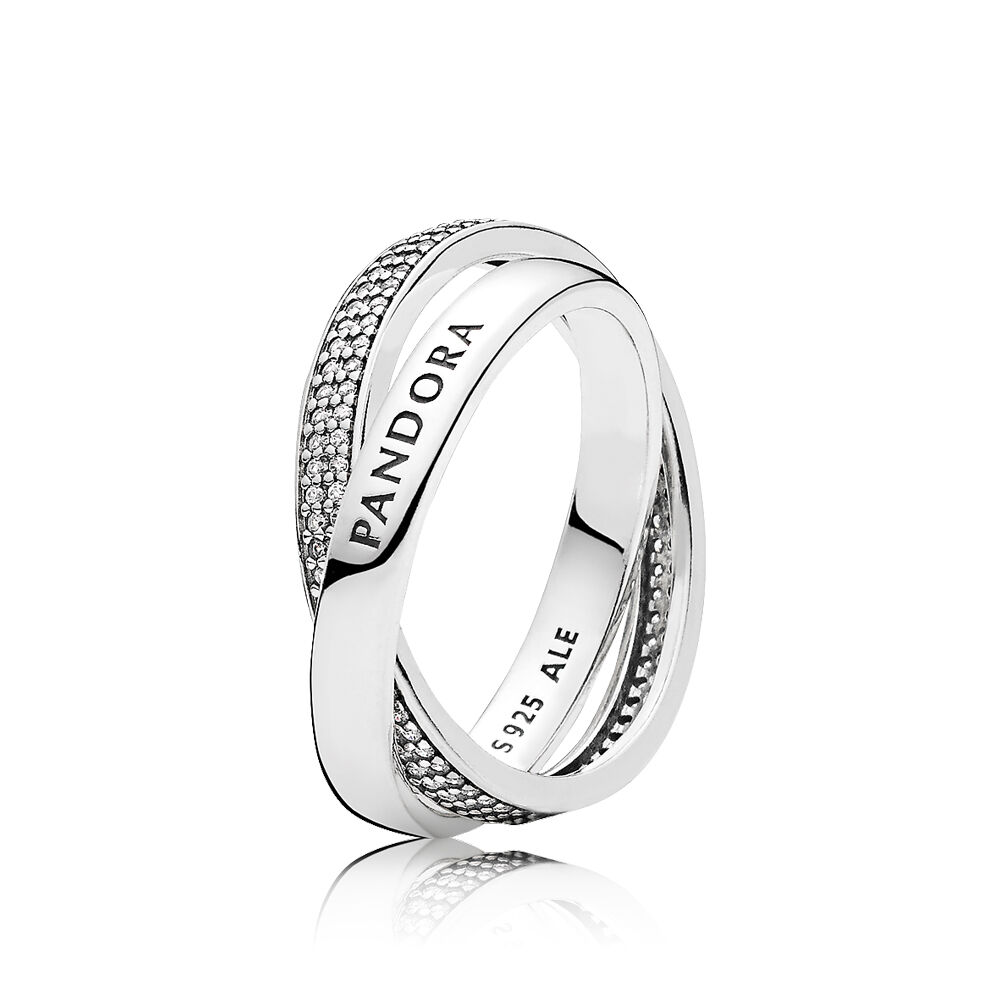 PANDORA Promise Ring, Clear CZ | PANDORA Jewelry US