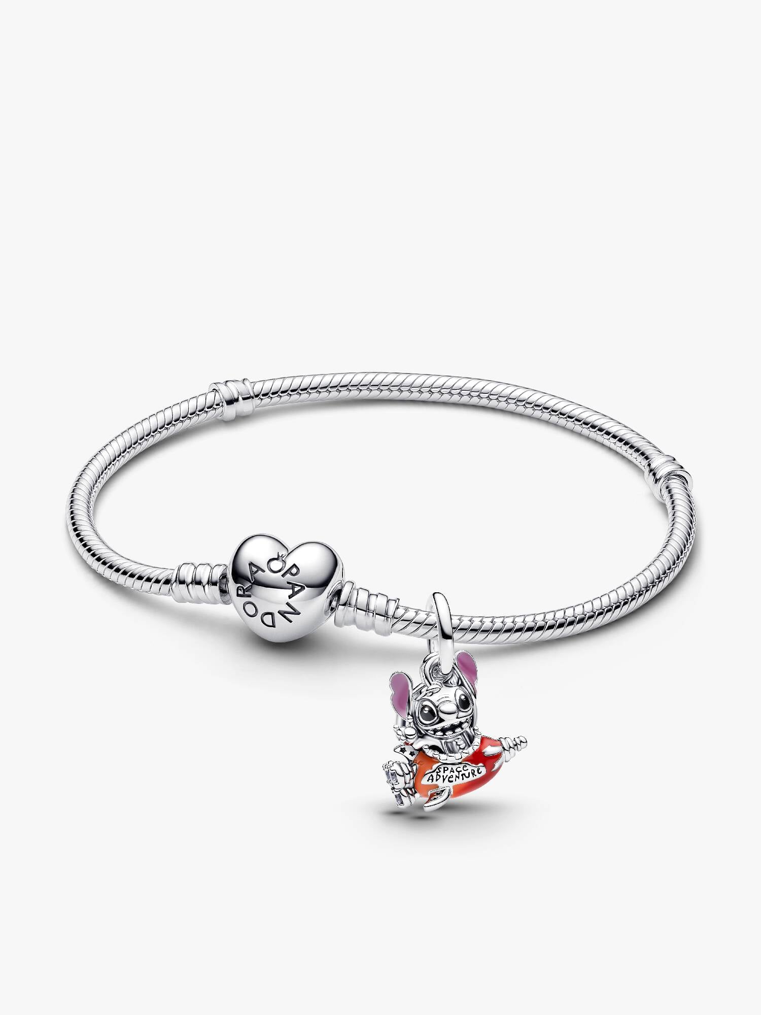 Disney Stitch Space Adventure Charm Bracelet Set