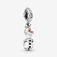 Disney Frozen Olaf Dangle Charm | Sterling silver | Pandora US