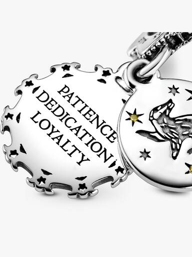 FINAL SALE - Harry Potter, Hufflepuff Dangle Charm