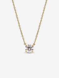 Pandora Era 14k Gold Lab-grown Diamond Pendant Necklace Pandora Era 14k Gold Lab-grown Diamond Pendant Necklace