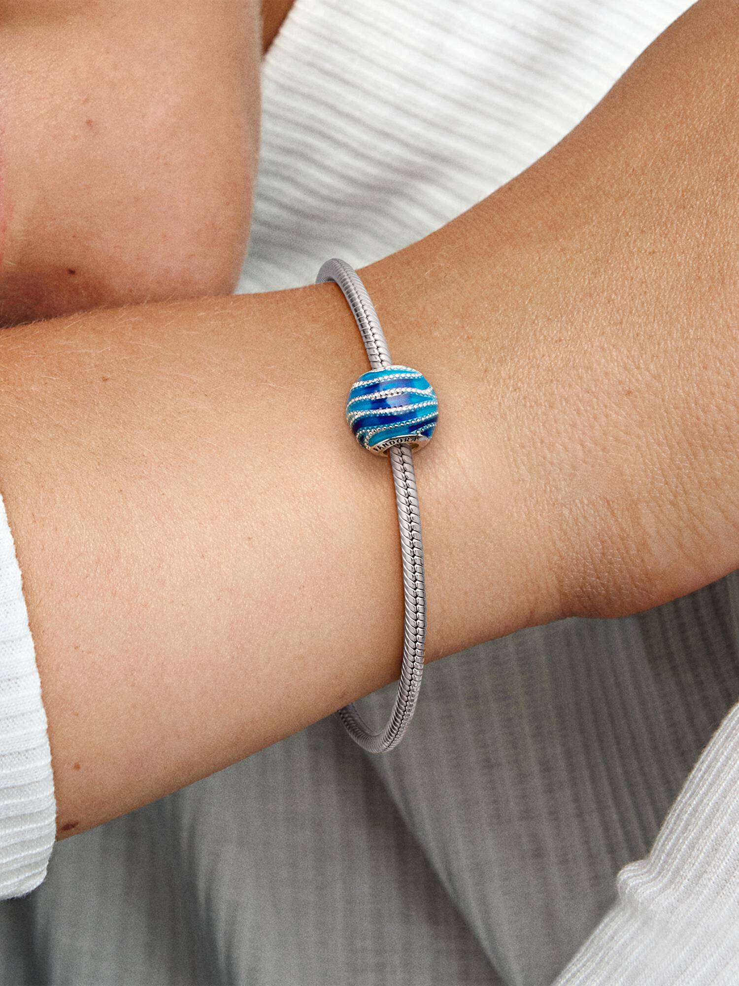 FINAL SALE - Blue Wave Charm