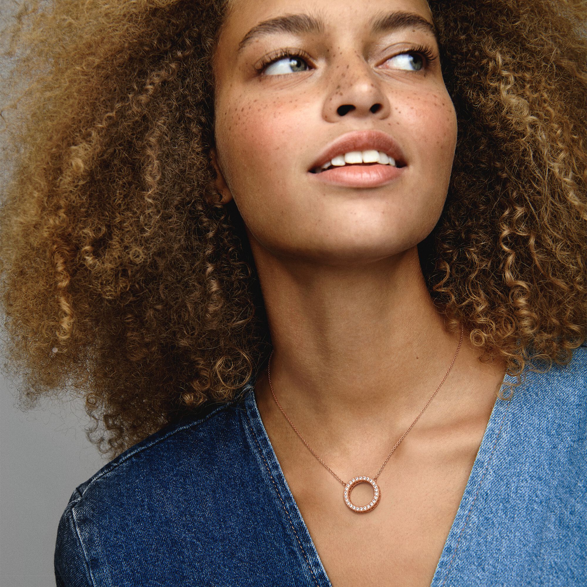 Sparkle Necklace | Rose gold plated 