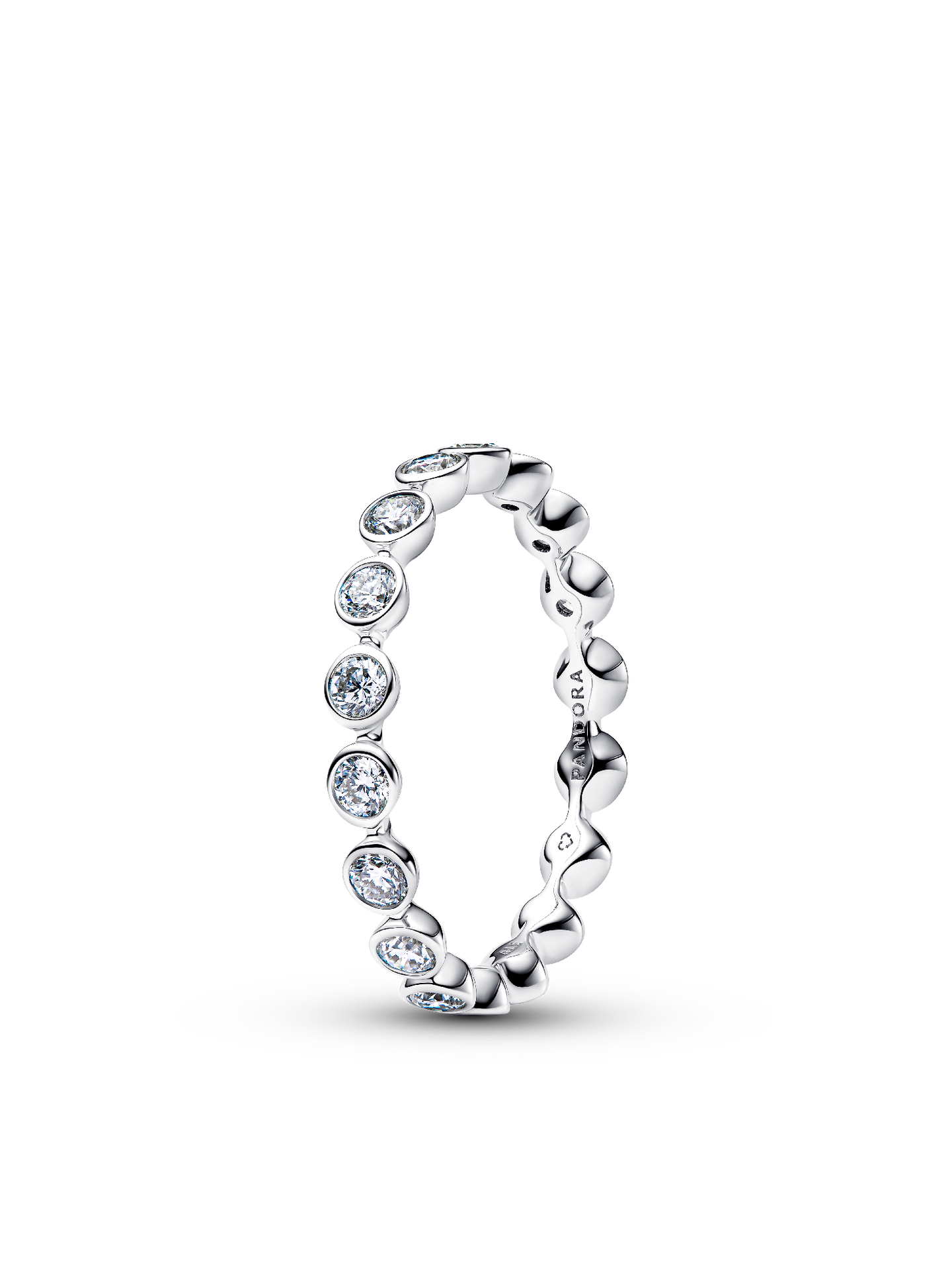 Женское кольцо Pandora Era Lab-Grown Diamonds 14k White Gold Eternity, цвет: Белое золото — фото 1