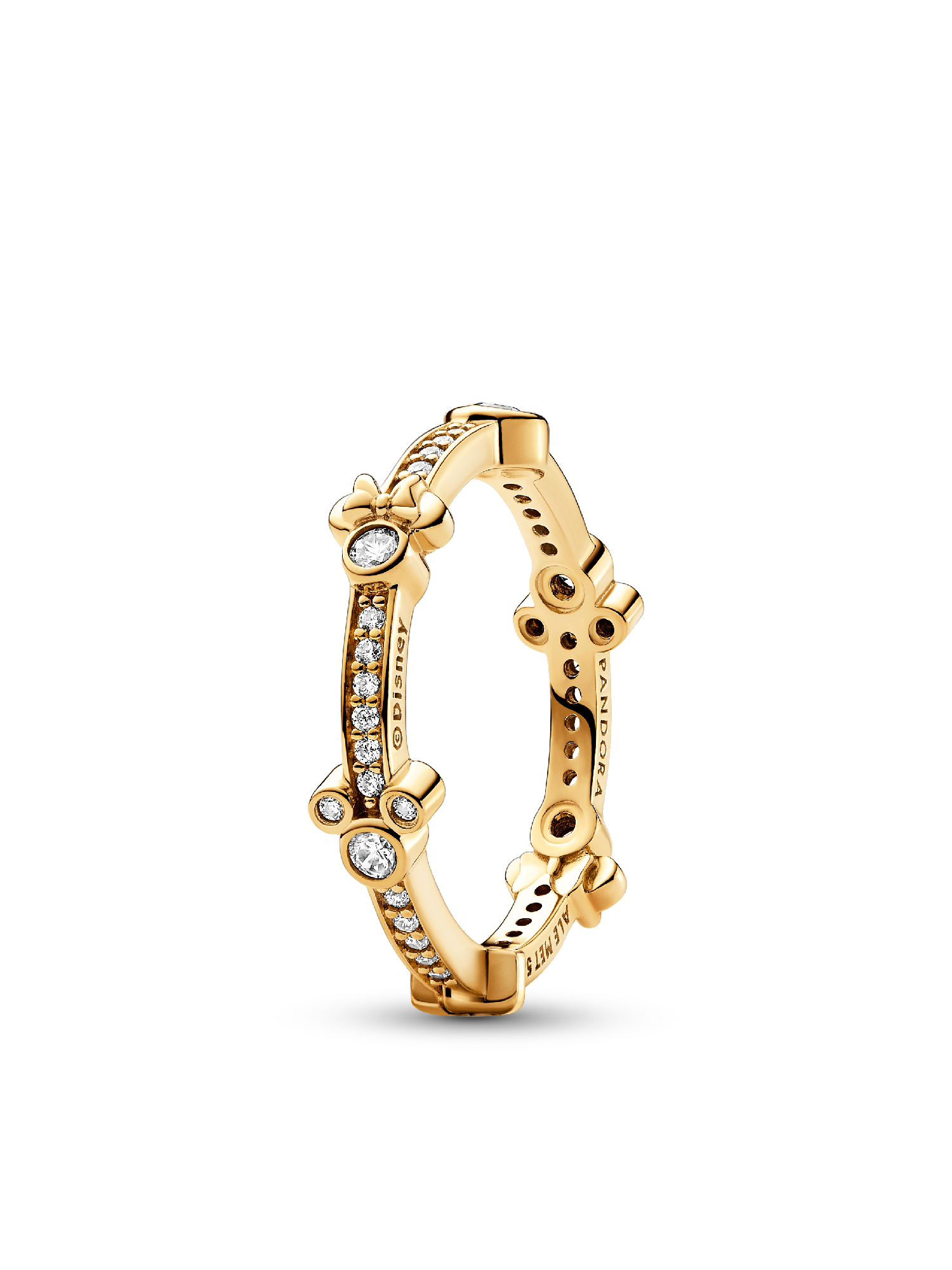 Disney Mickey & Minnie Mouse Clip Charm | Pendant | Gold plated