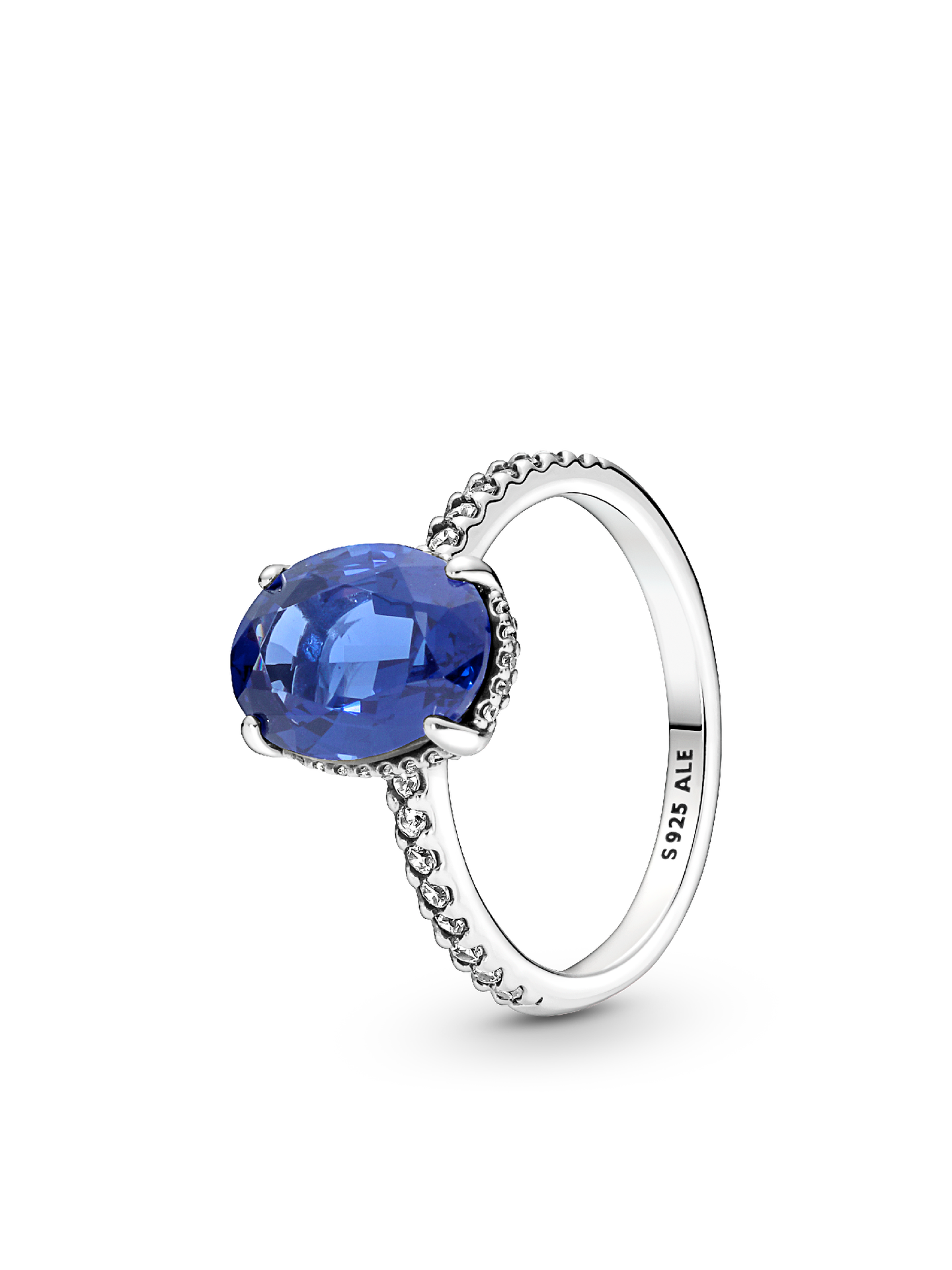 Женское кольцо Pandora Sparkling Statement Halo, цвет: Серебро