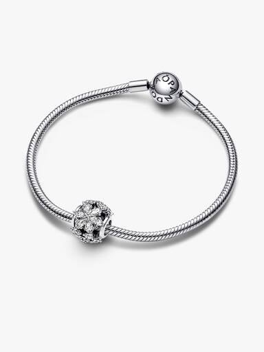 Sparkling Herbarium Cluster Round Charm