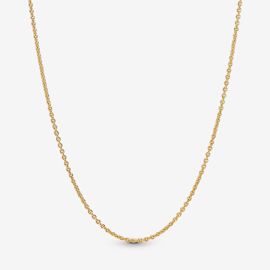 FINAL SALE - Classic Cable Chain Necklace image number 0
