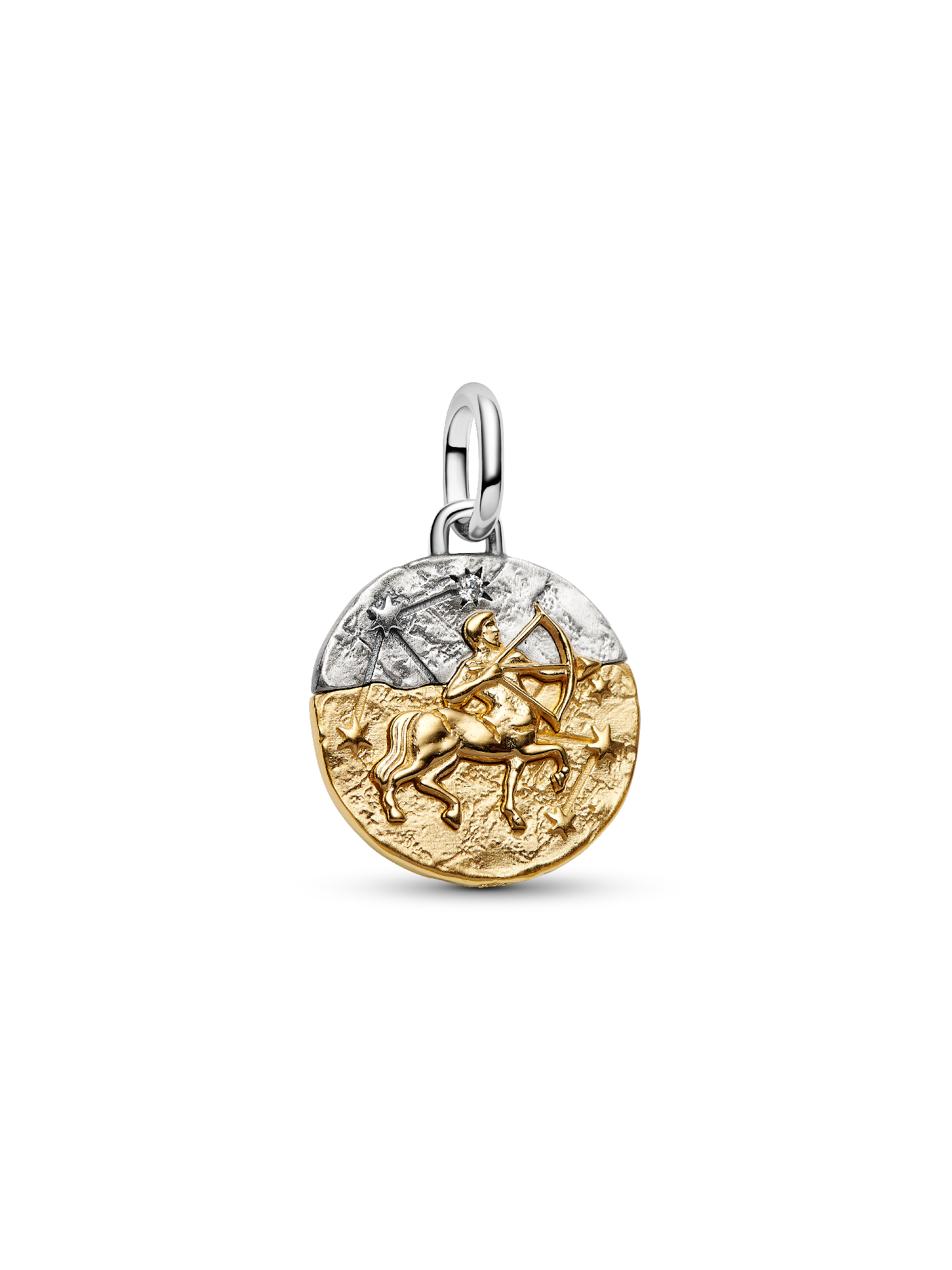 Sagittarius Zodiac Medallion Charm