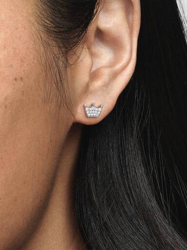 Crown Stud Earrings