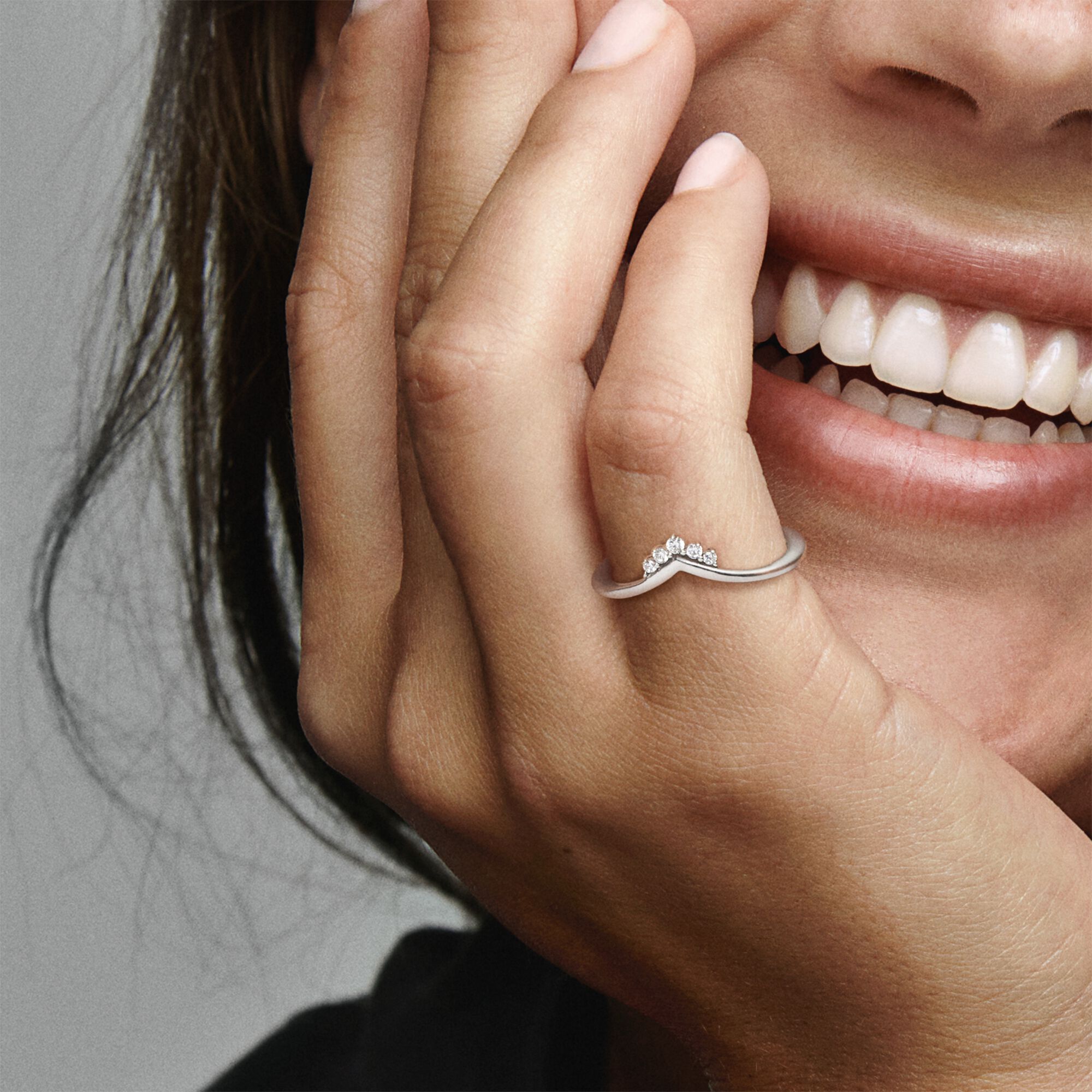 Pandora Tiara Wishbone Ring | Hamilton Place