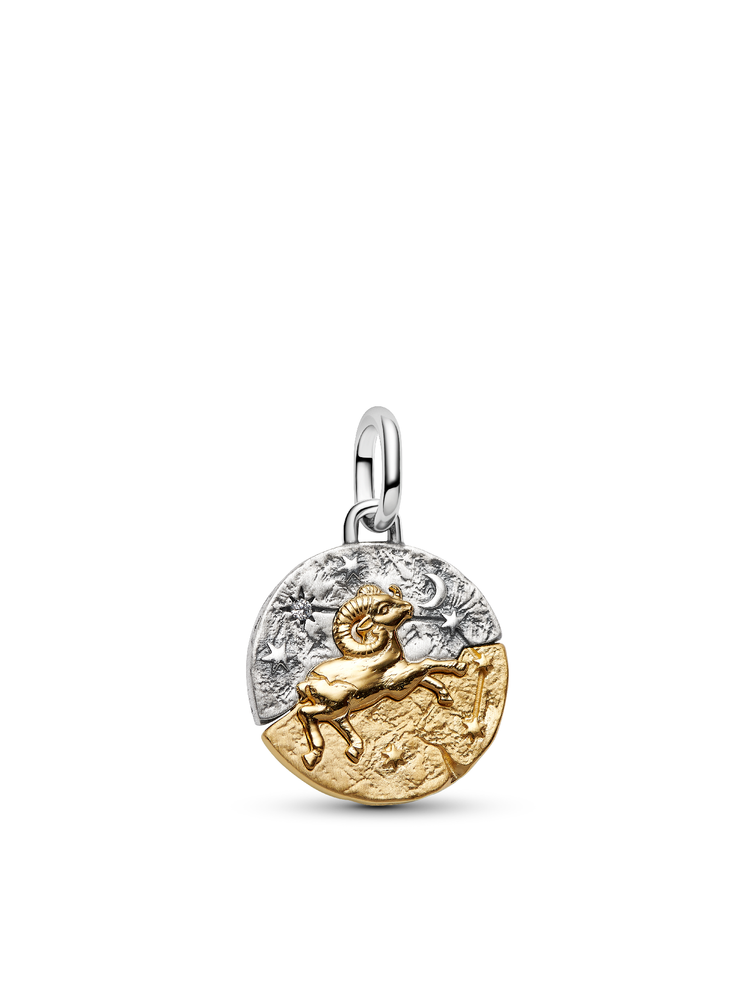 Aries Medallion  Charm Necklace Set