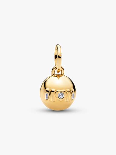 Mom Ball Clasp Charm