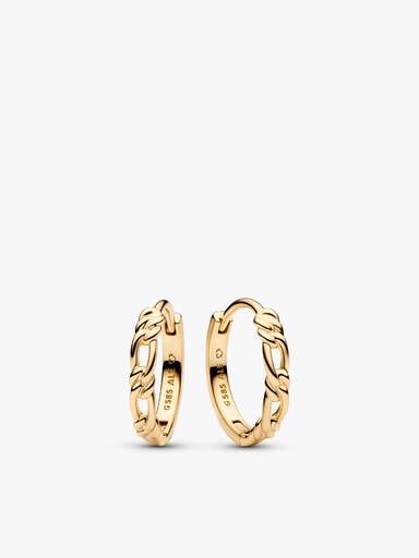 Pandora Era 14K Gold Figaro Jewelry Set