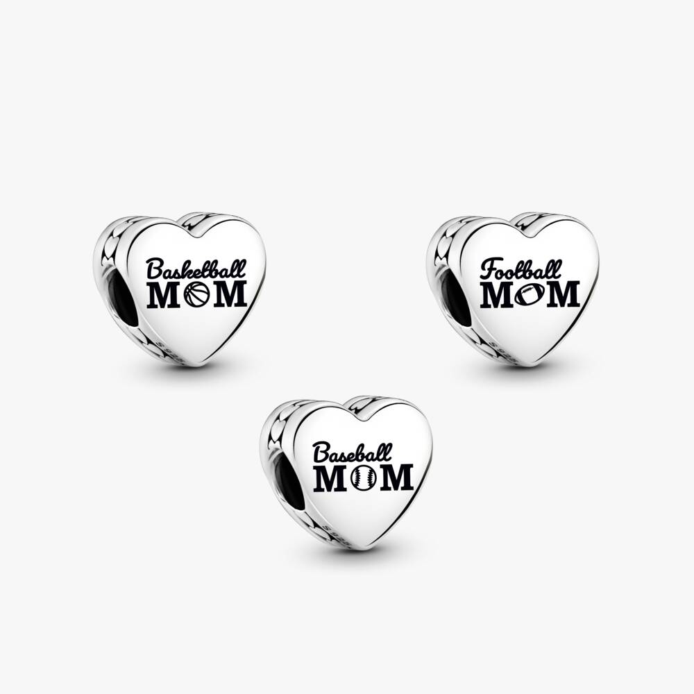Sports Mom Charm Trio