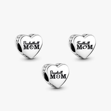 Sports Mom Charm Trio