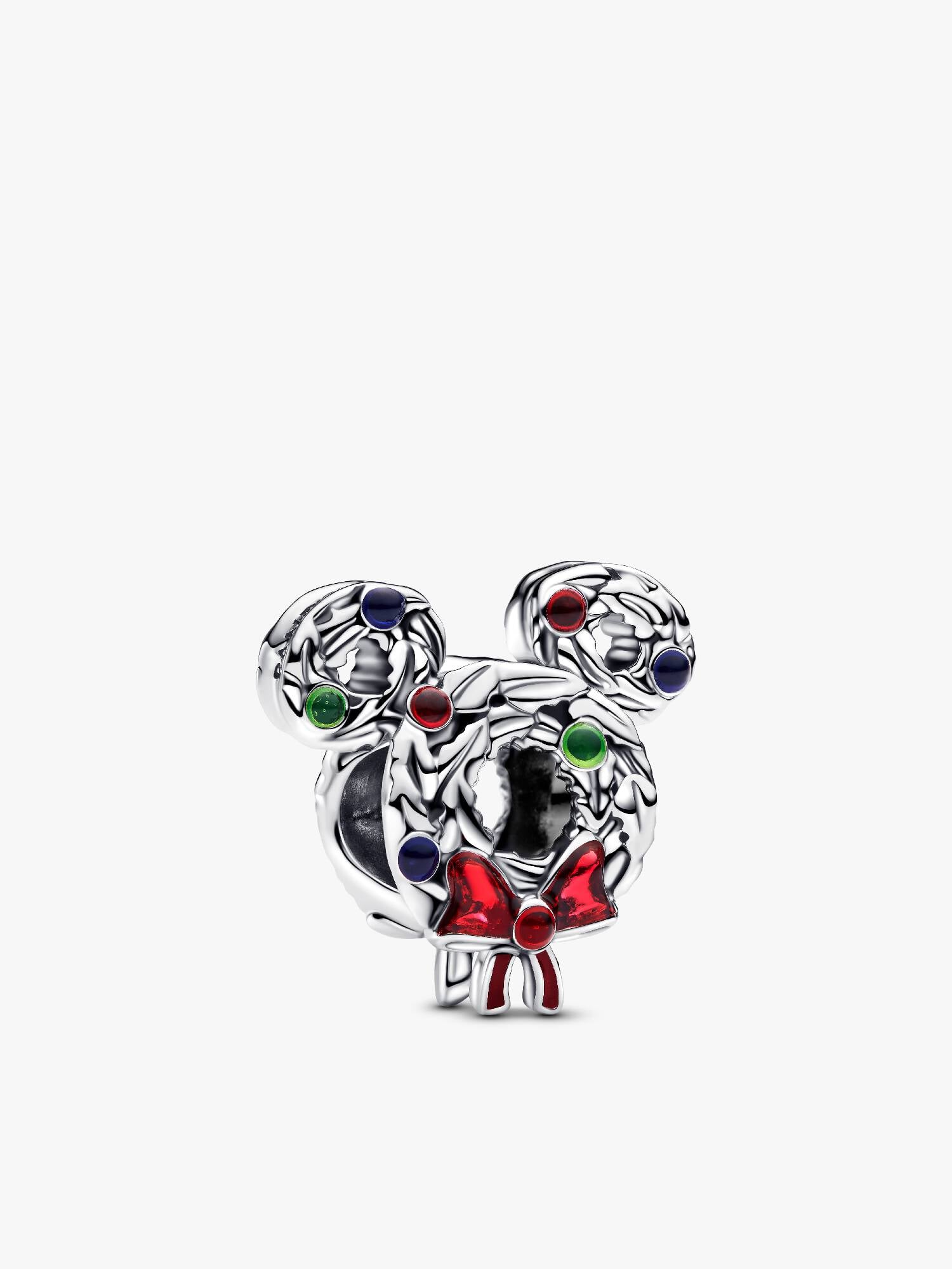 Disney Mickey Mouse Christmas Wreath Charm