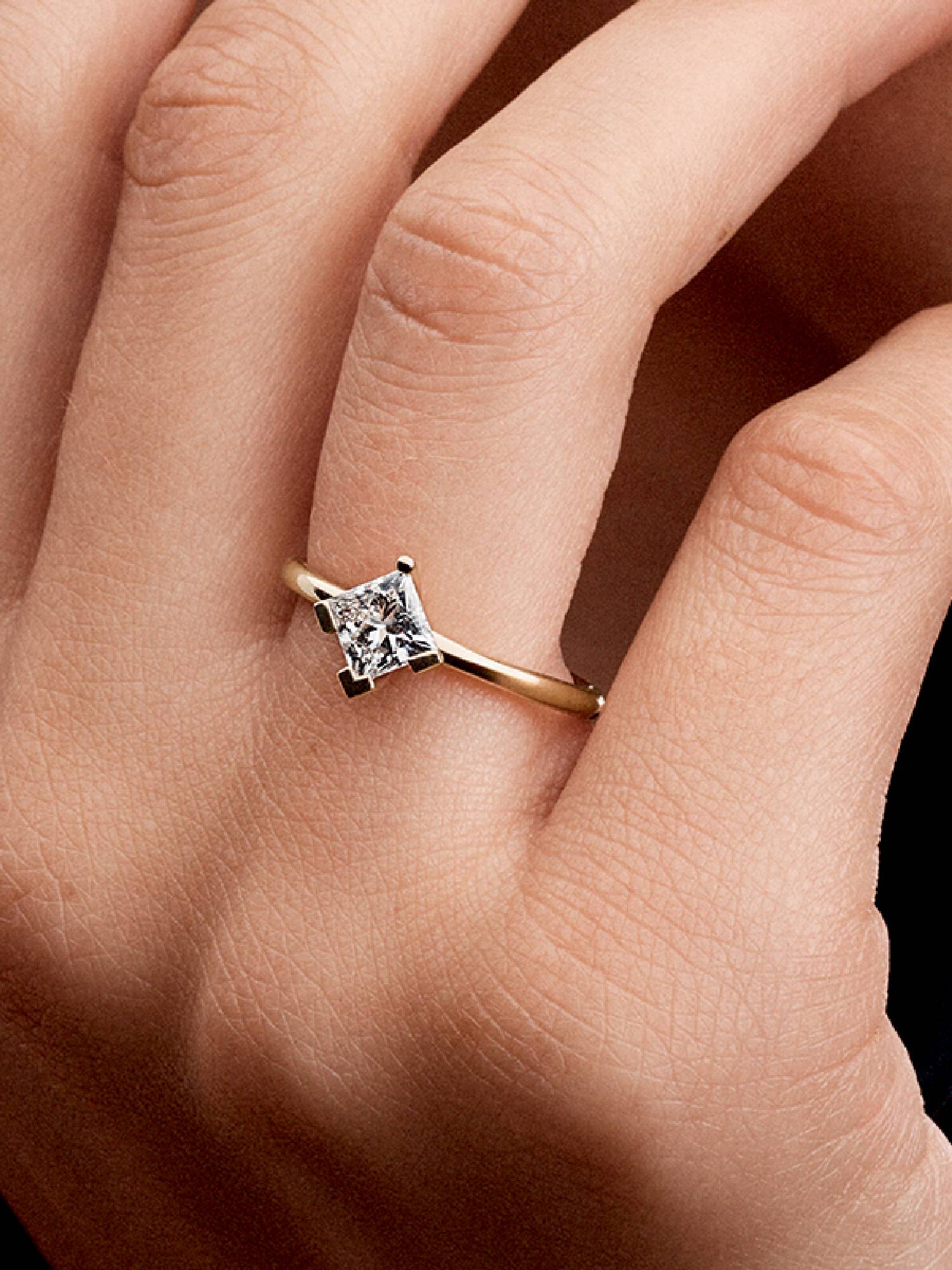 FINAL SALE - Pandora Nova 14k Gold Lab-grown Diamond Ring