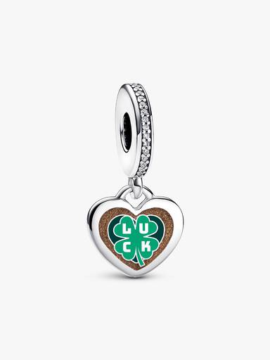 Clover Good Luck Dangle Charm