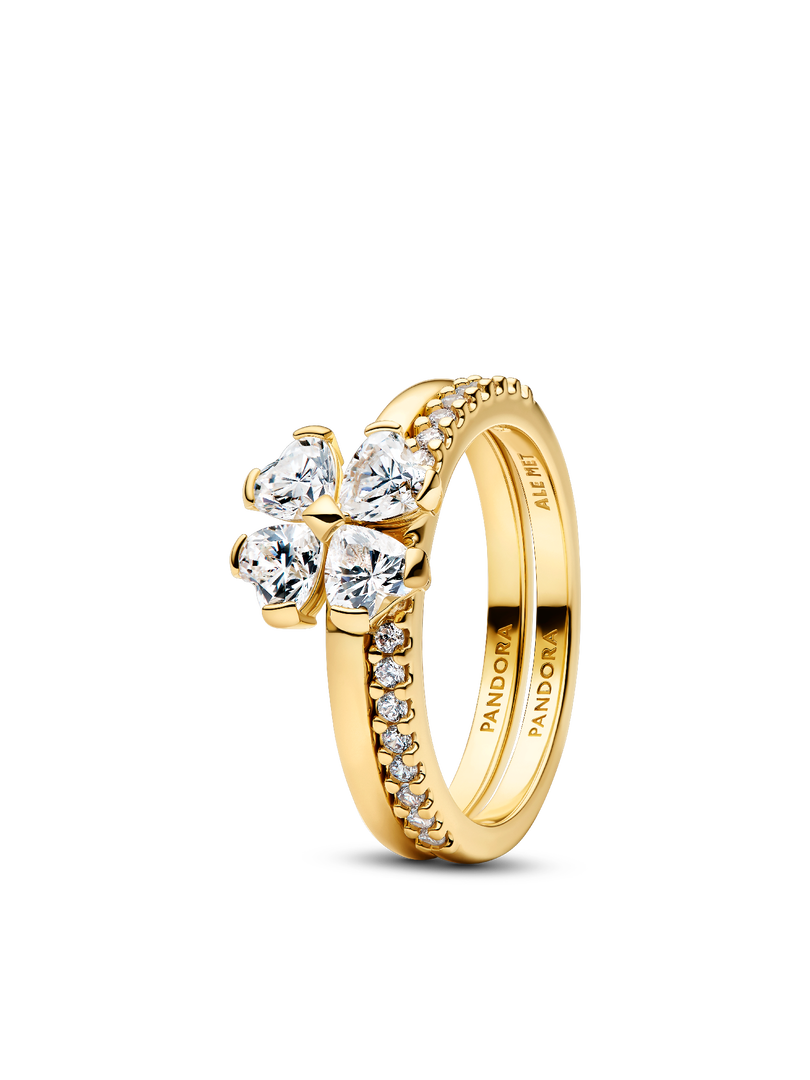 Four Leaf Clover Friendship Rings