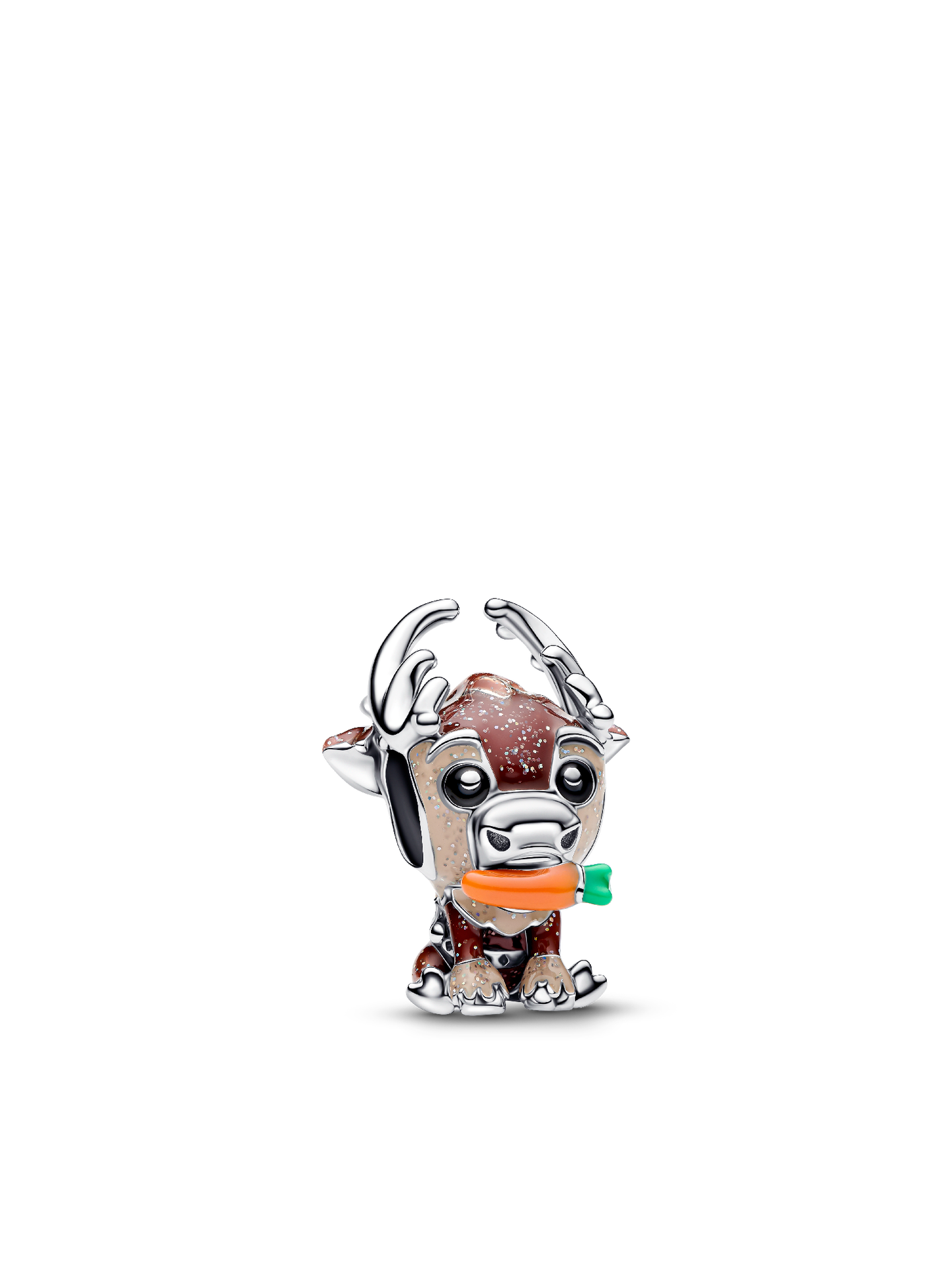 Женский шарм Pandora Disney Frozen Sven Charm, цвет: Серебро — фото 1