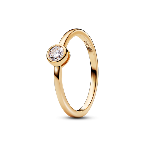 Pandora Era Lab-grown Diamond Bezel Ring 0.25 carat tw 14k Gold