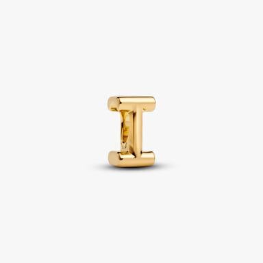 Letter I Charm Necklace