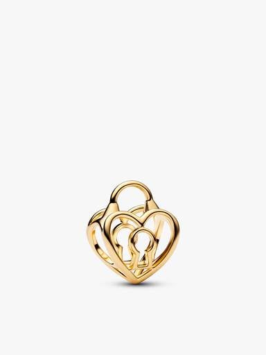 Lock and Key Charm Duo