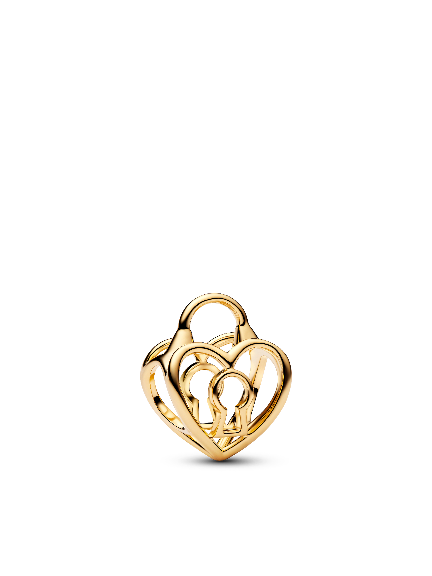 Lock and Key Charm Duo