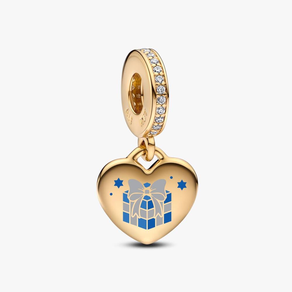 FINAL SALE - Hanukkah Gift Box Dangle Charm