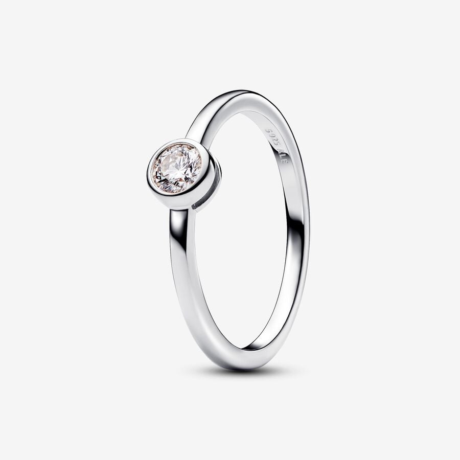 Pandora Era Lab-grown Diamond Bezel Ring 0.25 carat tw Sterling Silver image number 0