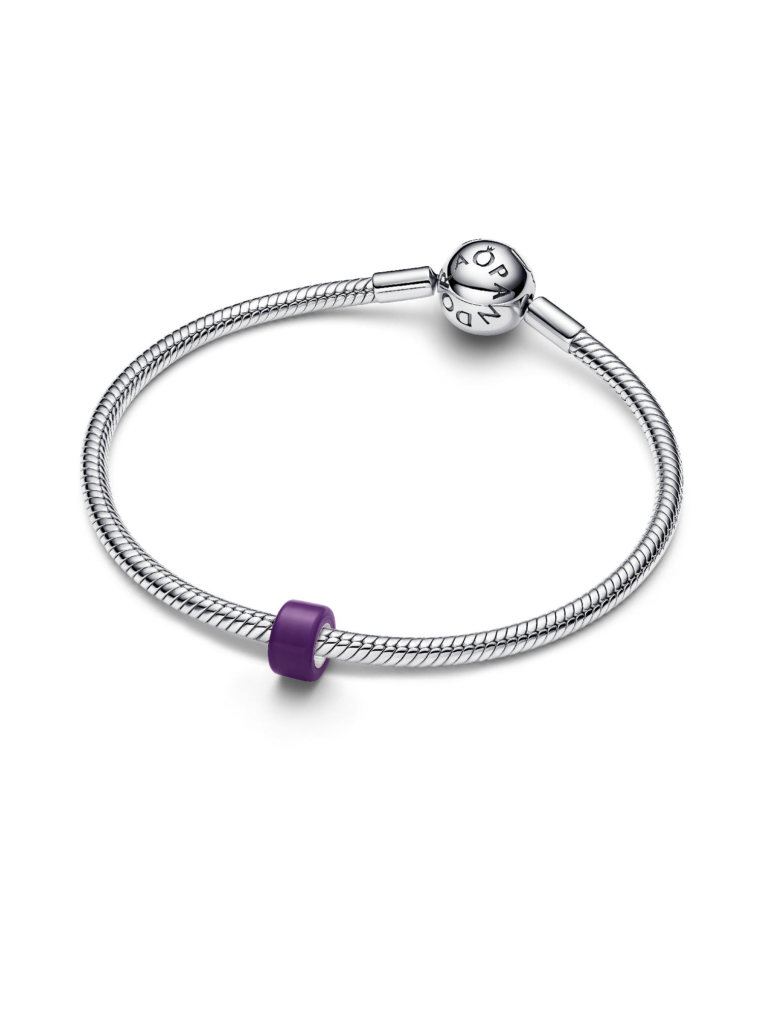Purple Murano Glass Mini Charm
