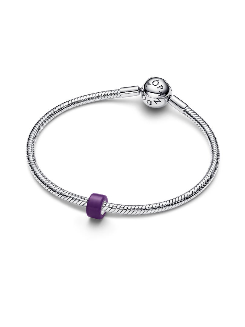 Purple Murano Glass Mini Charm