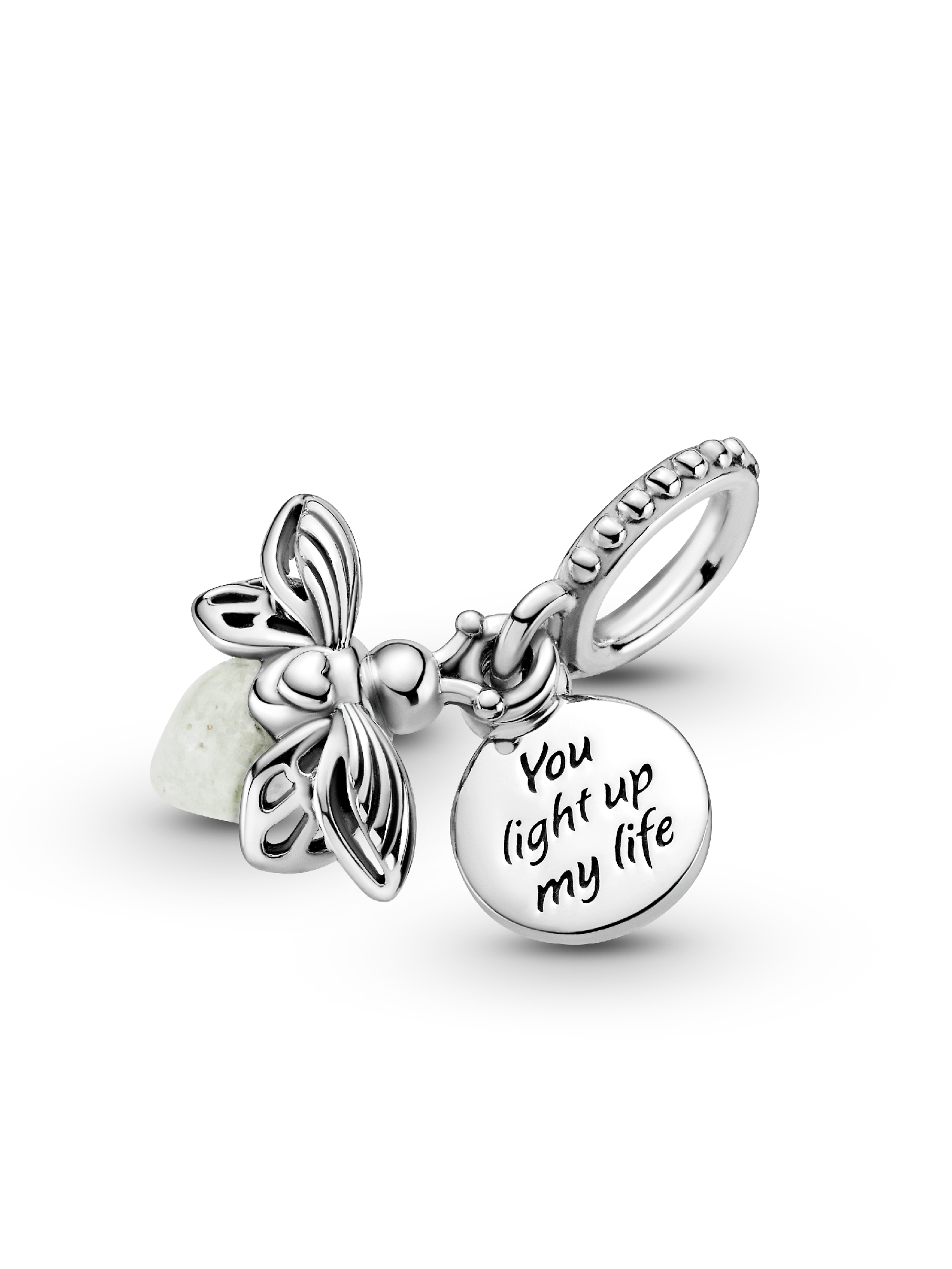 Glow-in-the-dark Firefly Dangle Charm