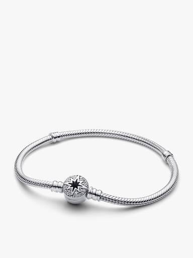 North Star Engravable Charm Bracelet Set