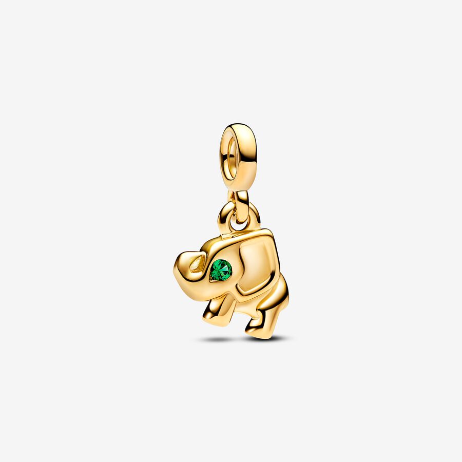 10pc Gold Elephant Charm, Earrings Dangle, Mini Elephant Pendant, Gold  Elephant, Animal Charms, Elephant Charms Gold, Charms for Bracelets 