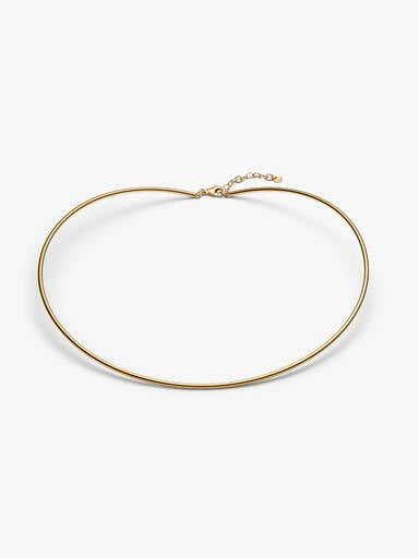Tubular Choker Necklace