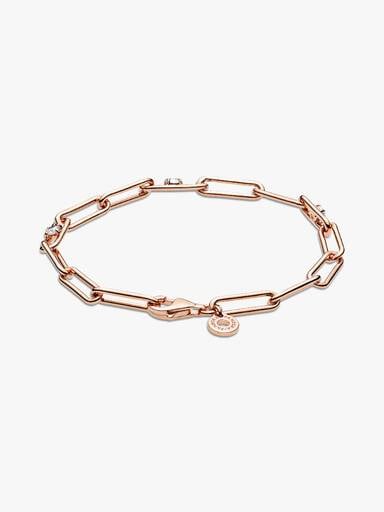 FINAL SALE - Link Chain & Stones Bracelet