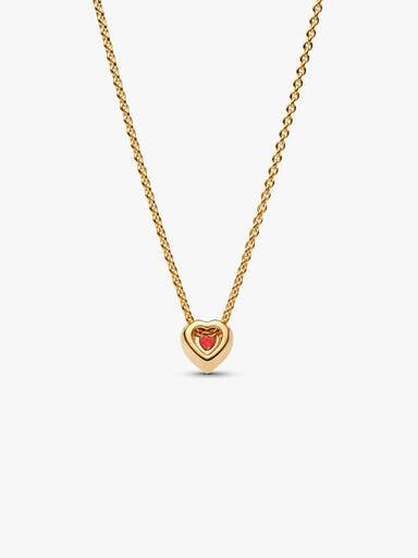 Elevated Heart Necklace