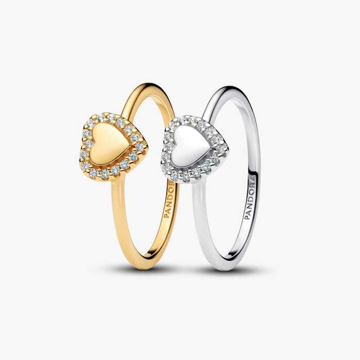 Two Tone Pandora Rings Two-tone Rings for women | Pandora US
