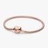 Pandora Moments Heart Clasp Snake Chain Bracelet Pandora Moments Heart Clasp Snake Chain Bracelet