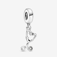 Stethoscope Heart Dangle Charm | Sterling silver | Pandora US