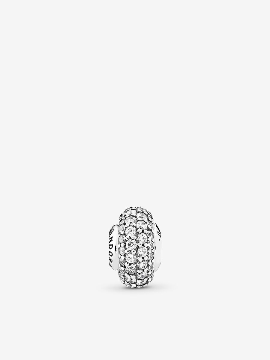 Balance Pavé Round Spacer Charm