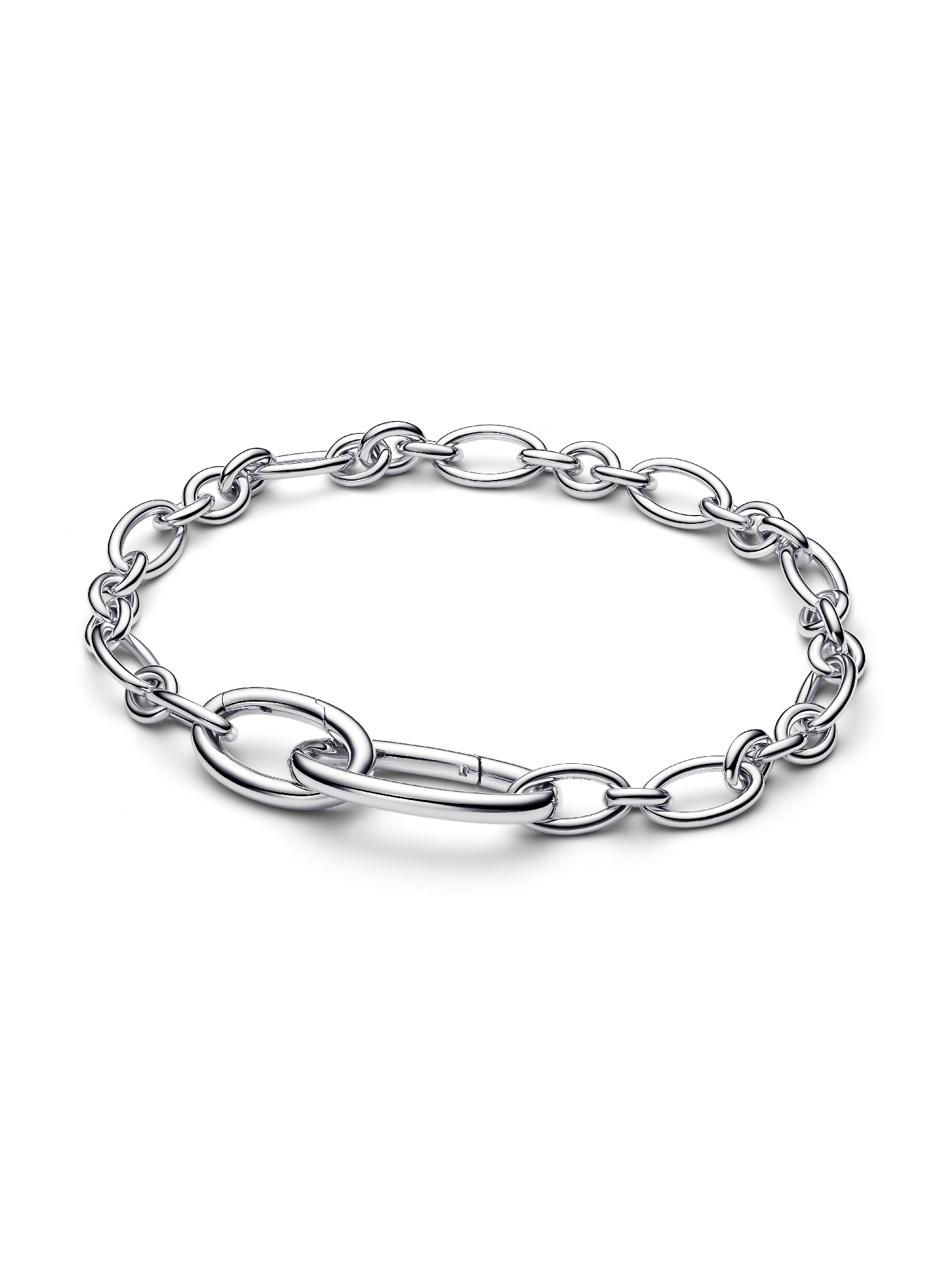 Openable Oval Link Chain Bracelet | Sterling silver | Pandora US