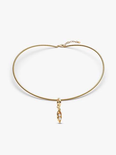 Two Peas in a Pod Charm Necklace set
